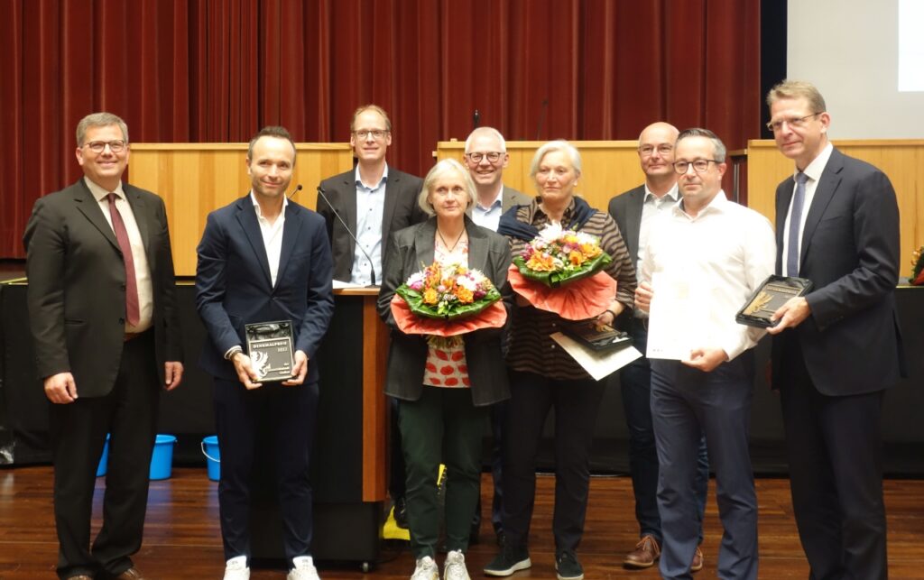 Bei der Verleihung des Denkmalpreises 2022 