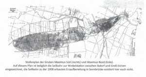 Stollenplan Maximus (Gemeindearchiv Lardenbach)